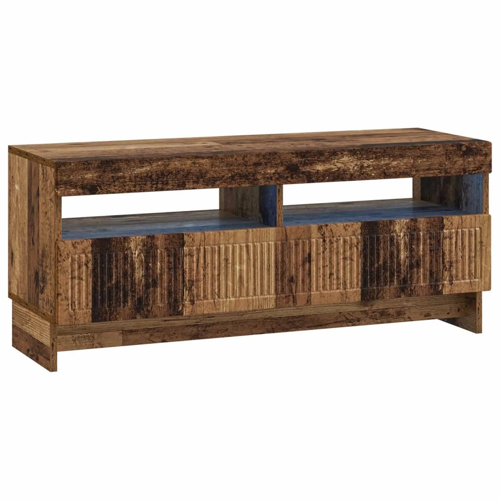 Mobile TV LED a 5 pezzi Legno antico Legno ingegnerizzato 3416426