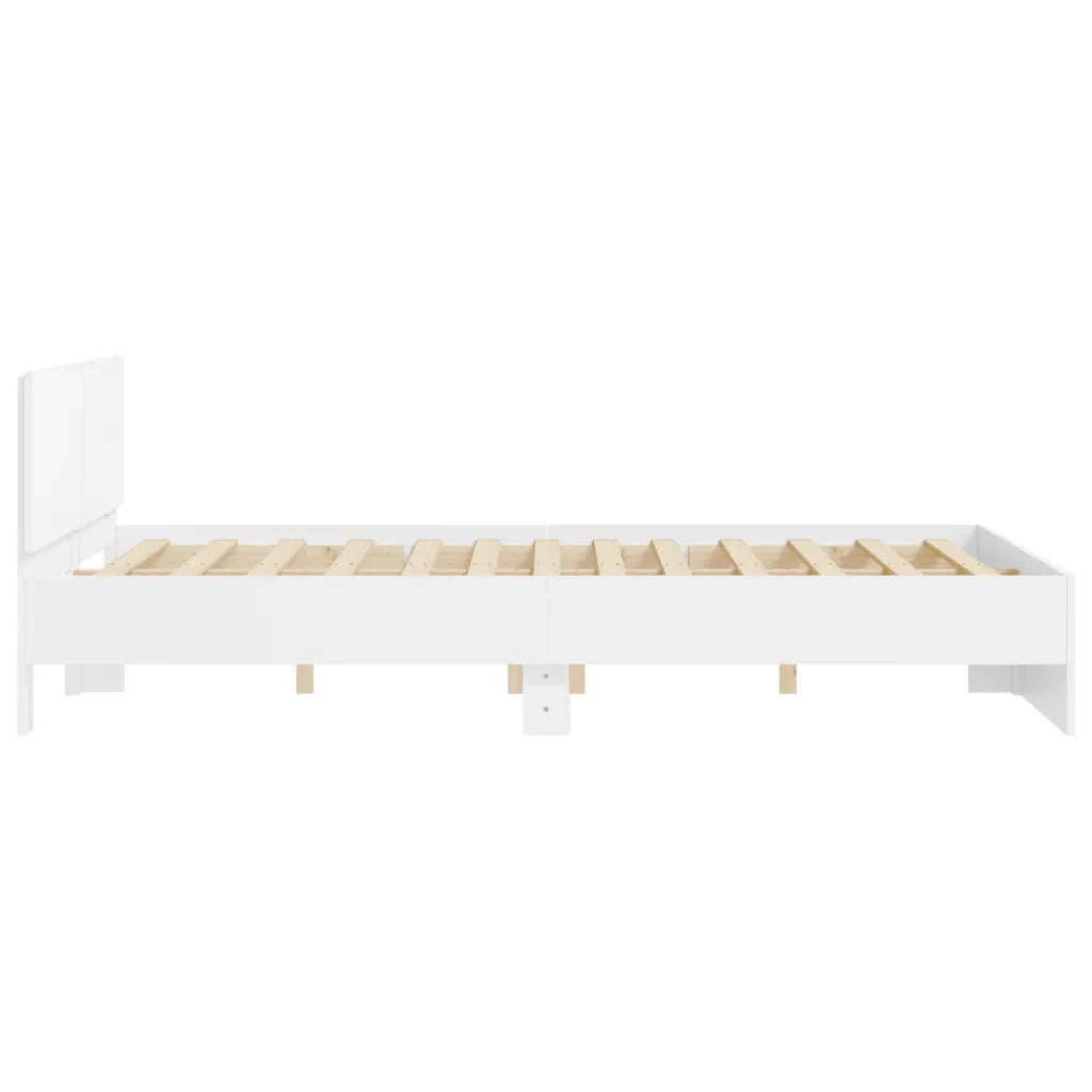 Giroletto con Testiera Bianco 150x200 cm 3207476