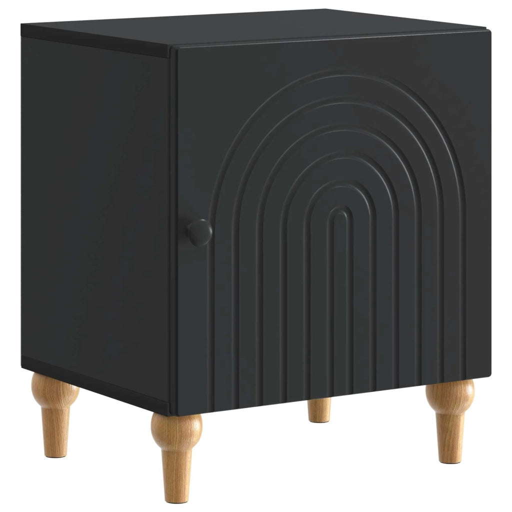 Armadio da Notte 2 pcs Nero 43 x 34,5 x 50 cm 894108