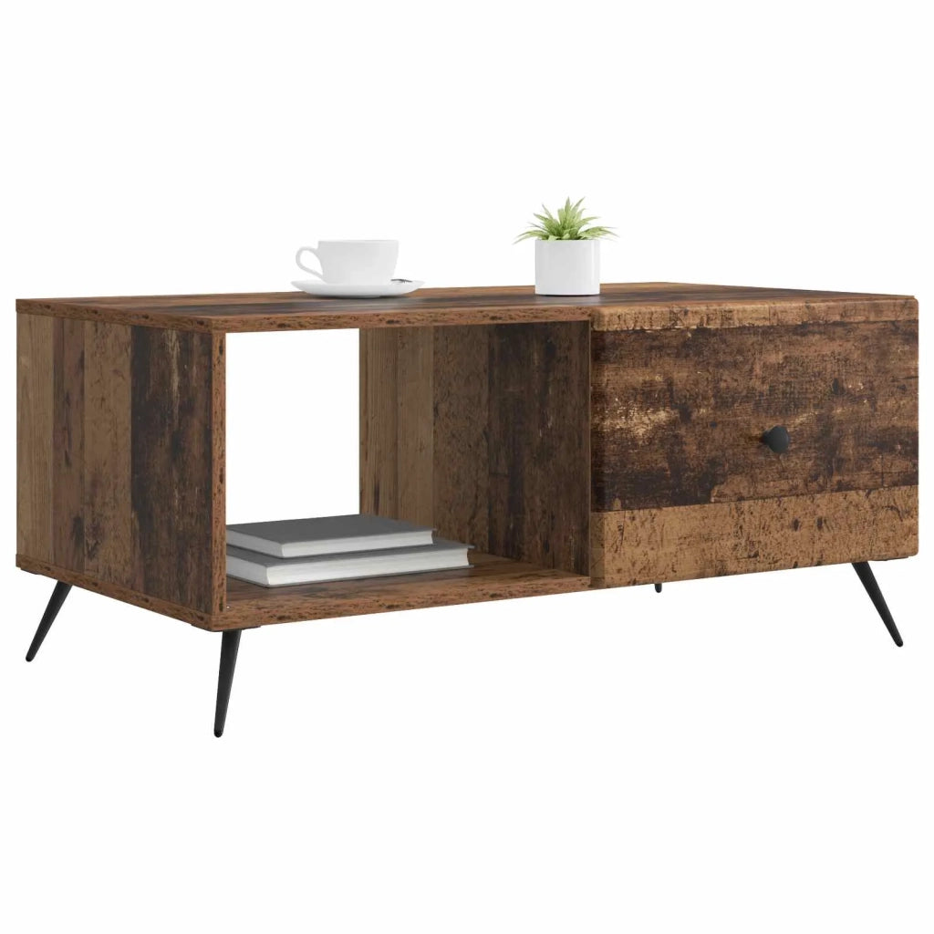 Tavolino da salotto Legno antico 90 x 50 x 40 cm 895653
