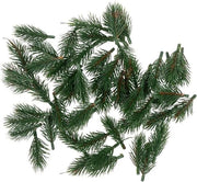 Dennentakchi decorativi verde 65 cm lunghi 55 pezzi per decorazione di presepi