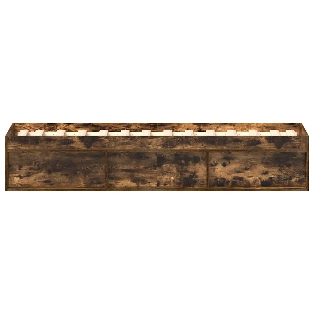 Giroletto-Struttura Letto Rovere Fumo 90x190 cm 959041