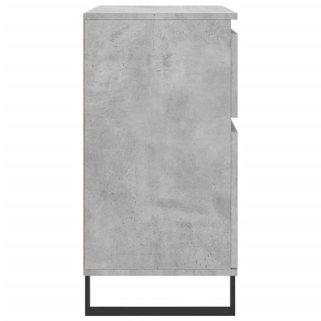 Buffet credenza cassettiera armadio mobile contenitore organizer per cucina soggiorno salotto 60 x 35 x 70 cm legno ingegnerizzato grigio 02_0031969