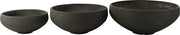 Serie J Line scala Vezelklei - ceramica - nero - 3 pezzi - Ø 69.5 cm