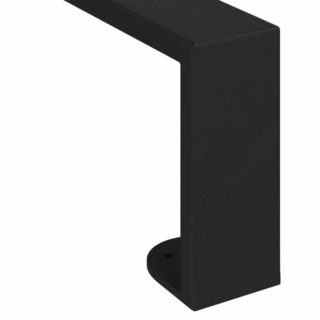 Piedini per mobili 2 pcs Nero 796 x 40,5 x 100 mm Ferro