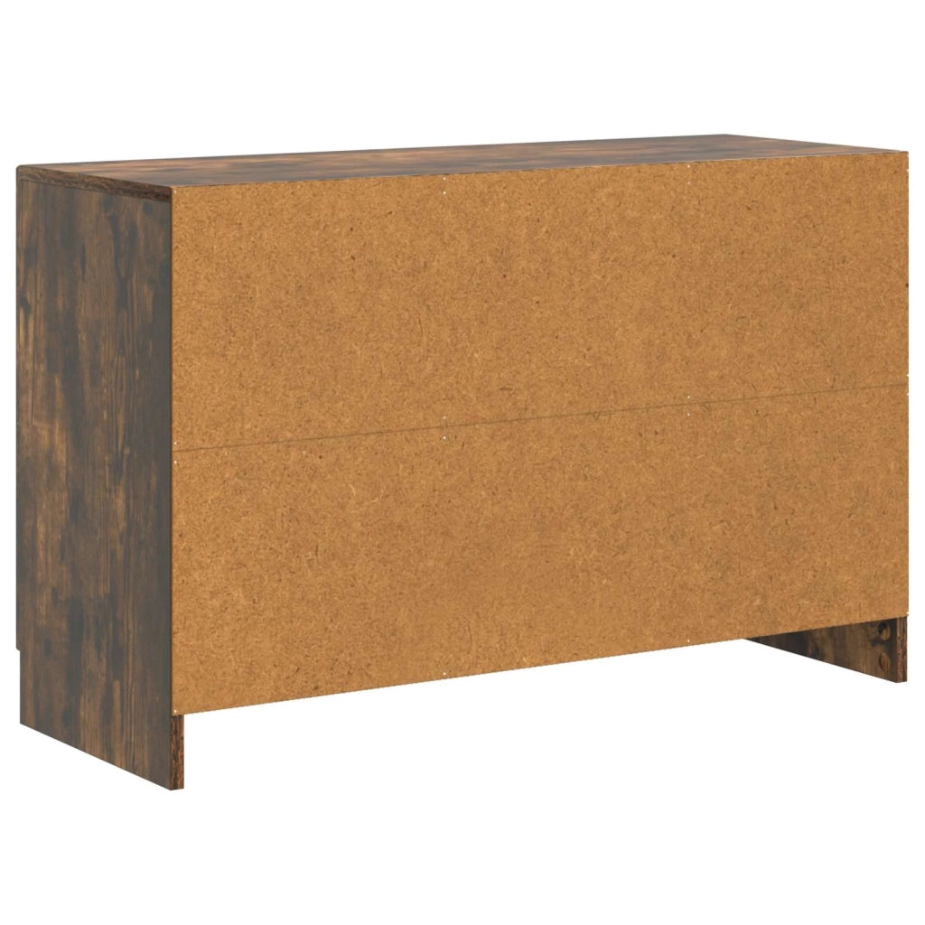 Credenza Rovere Fumo 89 x 34,5 x 57 cm Legno ingegnerizzato