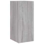 Mobile TV multimediale mensola TV credenza mobile TV sala da pranzo soggiorno camera da letto mobile a parete con luci LED Sonoma 30,5 x 35 x 70 cm grigio 02_0028045