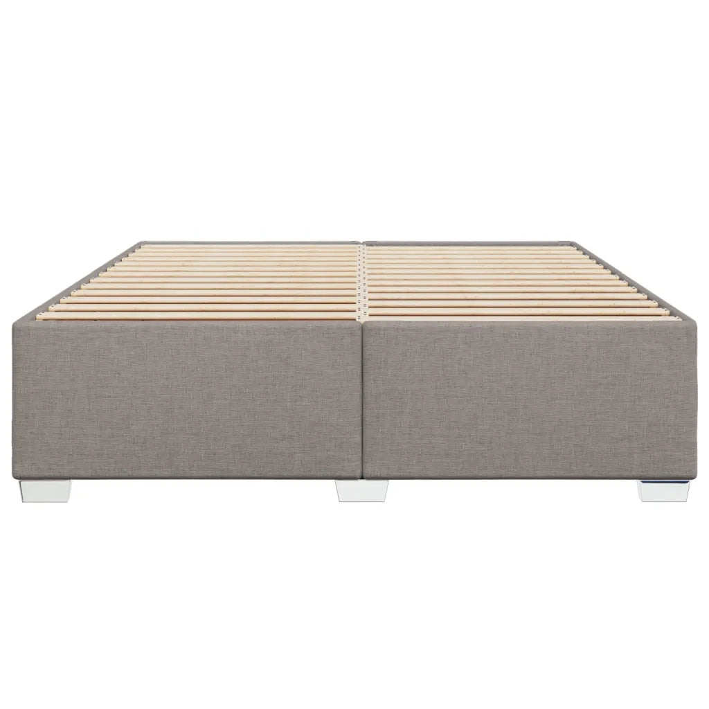 Giroletto senza Materasso Tortora 200x200 cm in Tessuto 3284503