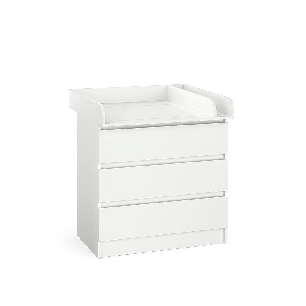 Vicco Fasciatoio Bianco 80 x 85.4 cm con 3 cassetti