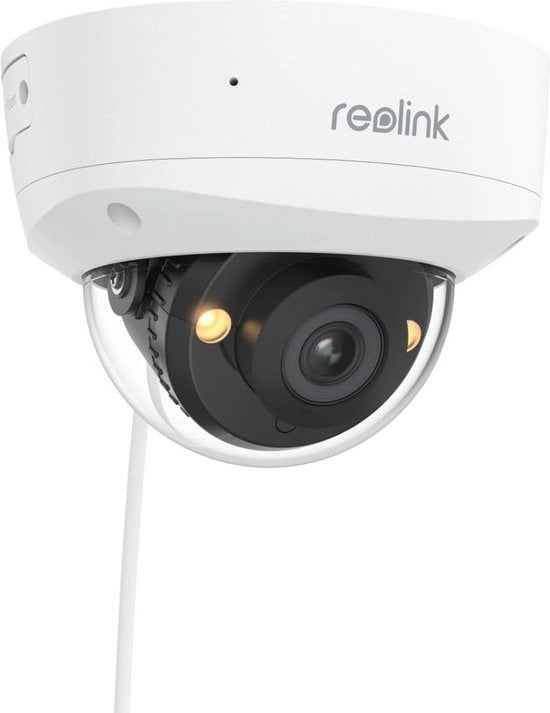 Camera a Doma con Risoluzione 5MP, Visione Notturna, Audio a Due Vie e Rilevamento Intelligente