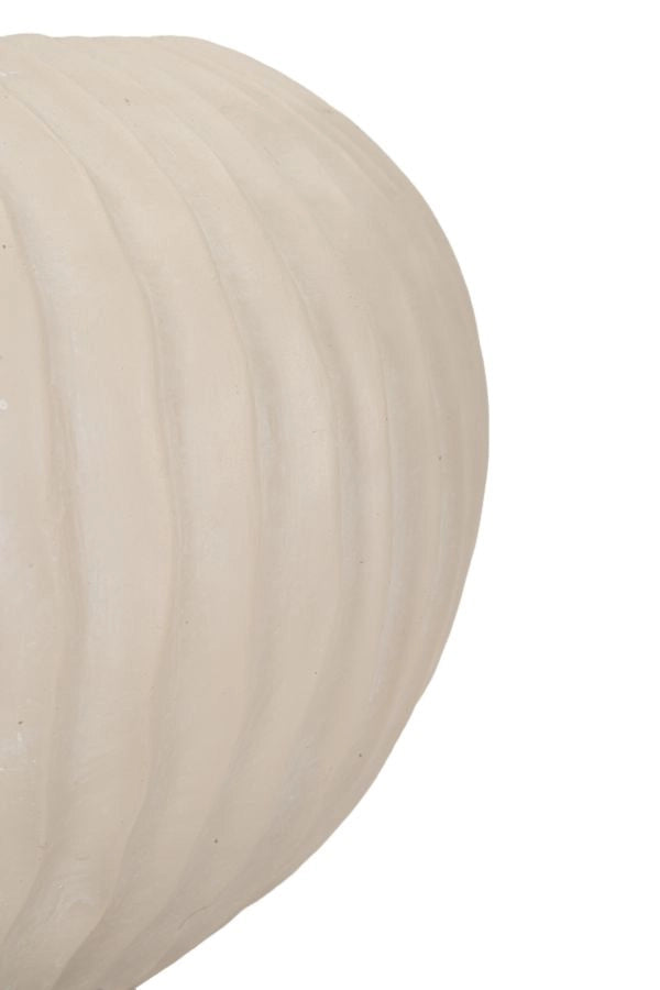 Vaso Mist Ø35x18 cm in Mgo Crema