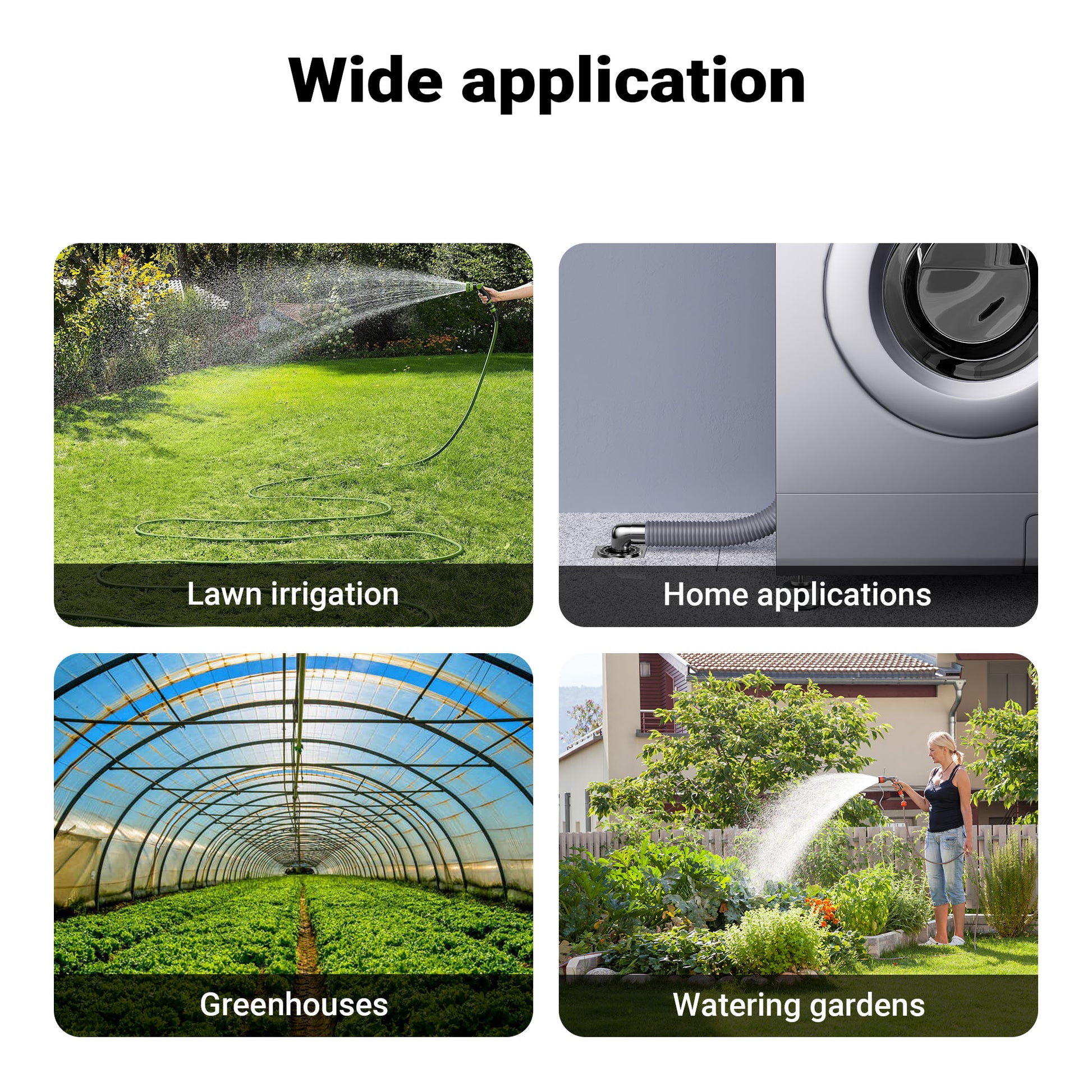 Pompa a trascinamento magnetico 750 W, funzionamento automatico con prevalenza di 55 m, pompa centrifuga per casa e giardino