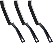Set di 3 pennelli per pulizia angolare con setole dure - Ideale per la pulizia a fondo per la pulizia di finestre, bagni e giunti di pavimento