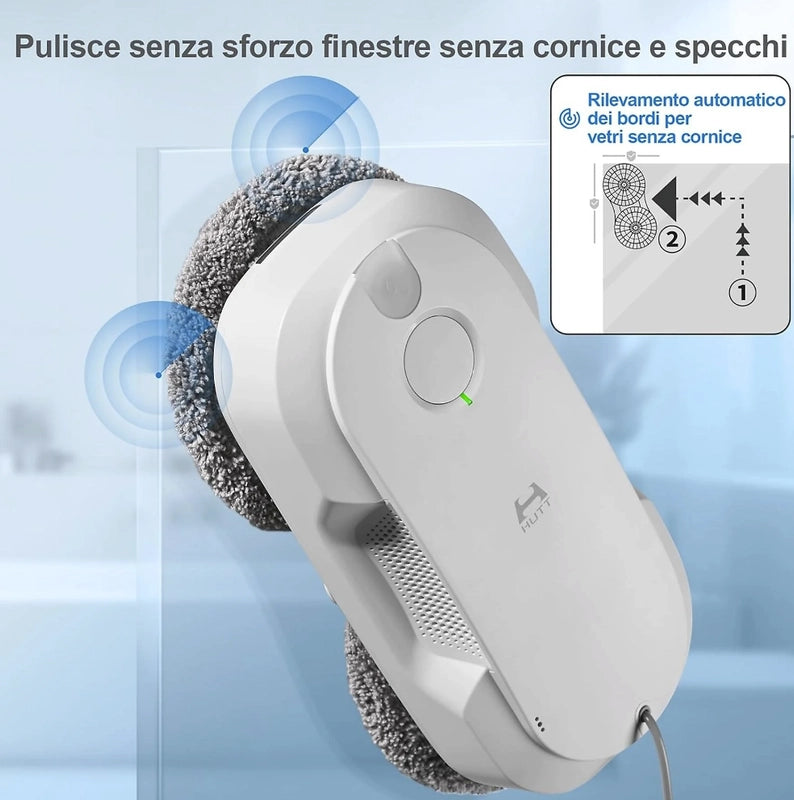 HUTT Robot lavavetri DDC56- Pulizia senza sforzo per vetri sempre impeccabili!