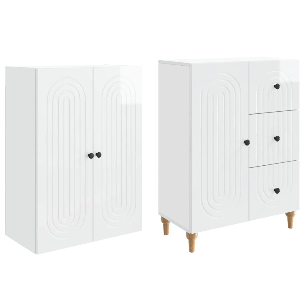 Set di armadi 2 pcs 66 x 34,5 x 90 cm Legno ingegnerizzato 3416479