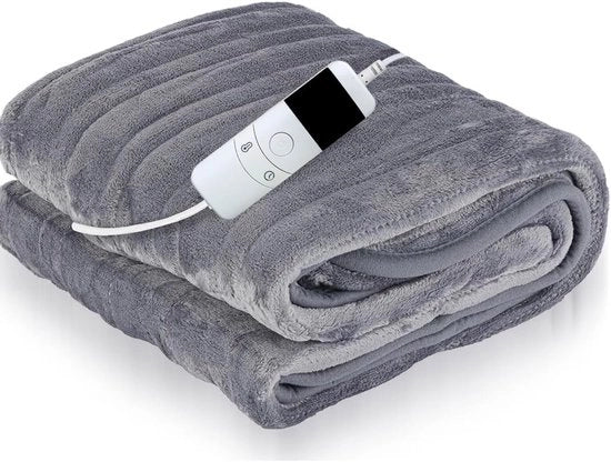 Deken elettrico per letto - Deken elettrico per due persone - Doppio deken elettrico - Deken elettrico per la camera da letto - Doppio deken elettrico per la camera da letto - Svelto riscaldamento - Lavabile - Inverno - Comfort per la camera da letto