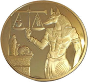 Allettatore Plus - Protettore Anubis Egiziano Medaglione di Ricordo per i Collezionisti