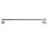 Trade Shop - Porta Asciugamani Asciugamano Acciaio Bagno Fissaggio A Parete 60cm Square 59191 -