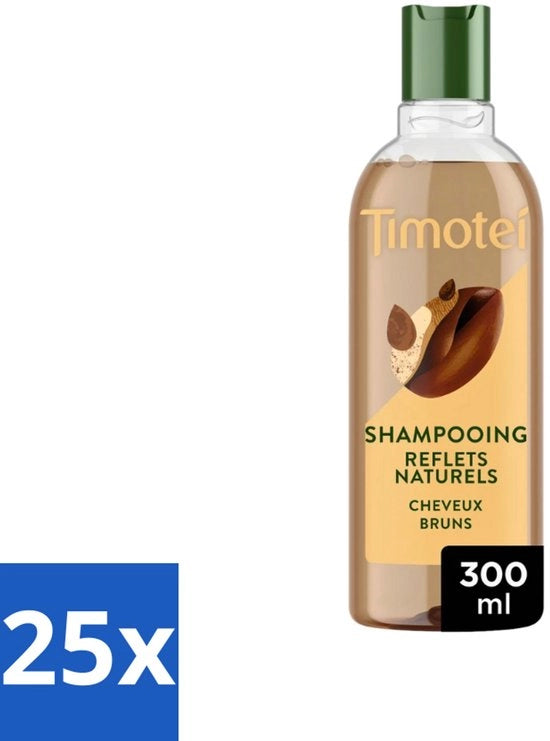 Shampoo Intensamente Marrone - 300 ml - Confezione in Lotti - 25 Unità
