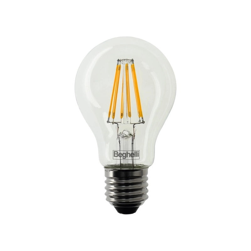 Beghelli LAMPADA LED DIMMERABILE GOCCIA E27 7W 2700K ZAFIRO