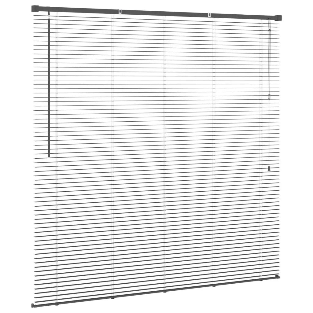 Tenda Veneziana Grigio Argento 150 x 160 cm PVC 42003692