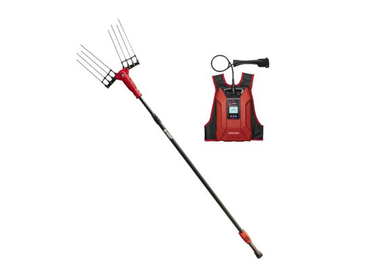 Scuotitore con batteria a zaino per raccolta olive BlueBird Olimpo 23-56