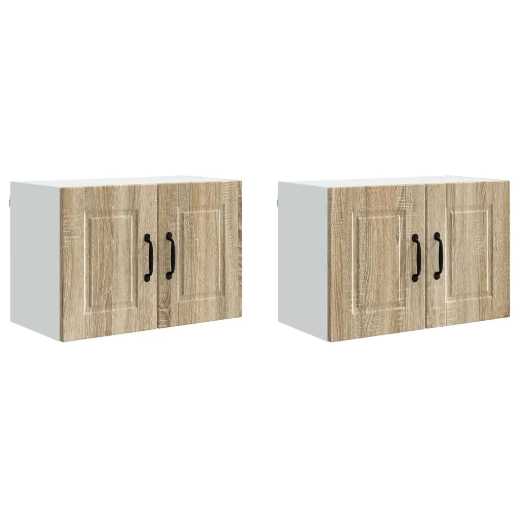 Armadietto a muro PORTO 2 pcs Rovere Sonoma 60 x 31 x 40 cm