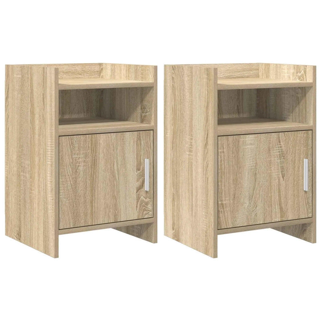 Comodini 2 pz Rovere Sonoma 40 x 36 x 60 cm 8011040