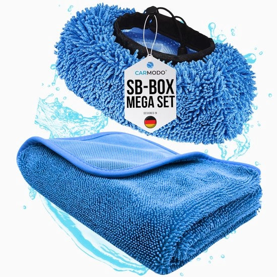 Kit di pulizia auto con spugna microfibra e asciugamano 60x40cm 

Specifiche tecniche:
- Spugna microfibra
- Dimensioni asciugamano: 60x40cm