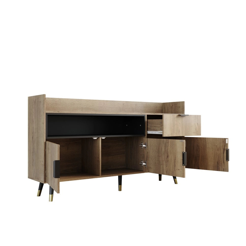 Credenza Moderna ¨C MINIMAL ¨C Legno, Cassetti, Ante, Soggiorno