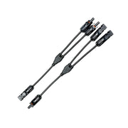 Alcapower Connettori Solari Tipo-Y MC4 per Cavi Fotovoltaici 4mm² 1000V 30A Set di Connettori Parallelo per Impianti Solari ad Alta Efficienza