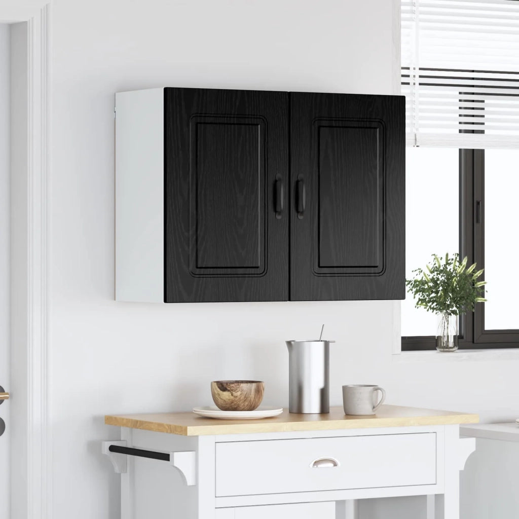 Pannello lavastoviglie Kalmar Rovere Nero 80 x 31 x 60 cm 8003789