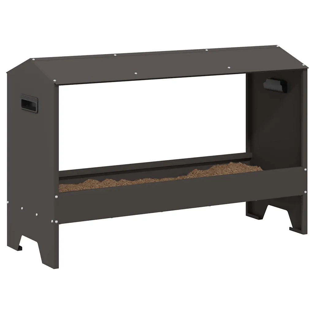 Mangiatoia per polli Nero 81 x 32 x 53,5 cm CFW8114408