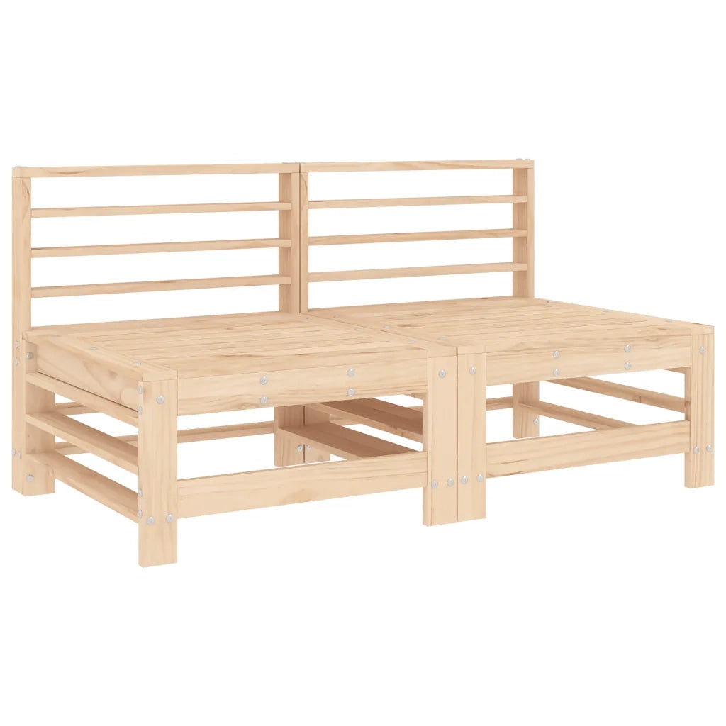 Set Salotto da Giardino 7 pz in Legno Massello di Pino 3186438