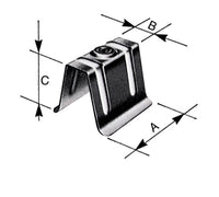bs cavallotti x lamiera grecata 50x20x40 (pz.10) cod:ferx.95136