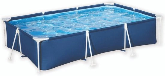 Piscina in acciaio per esterno - 2,8 m - per giardino - da famiglia - per uso estivo