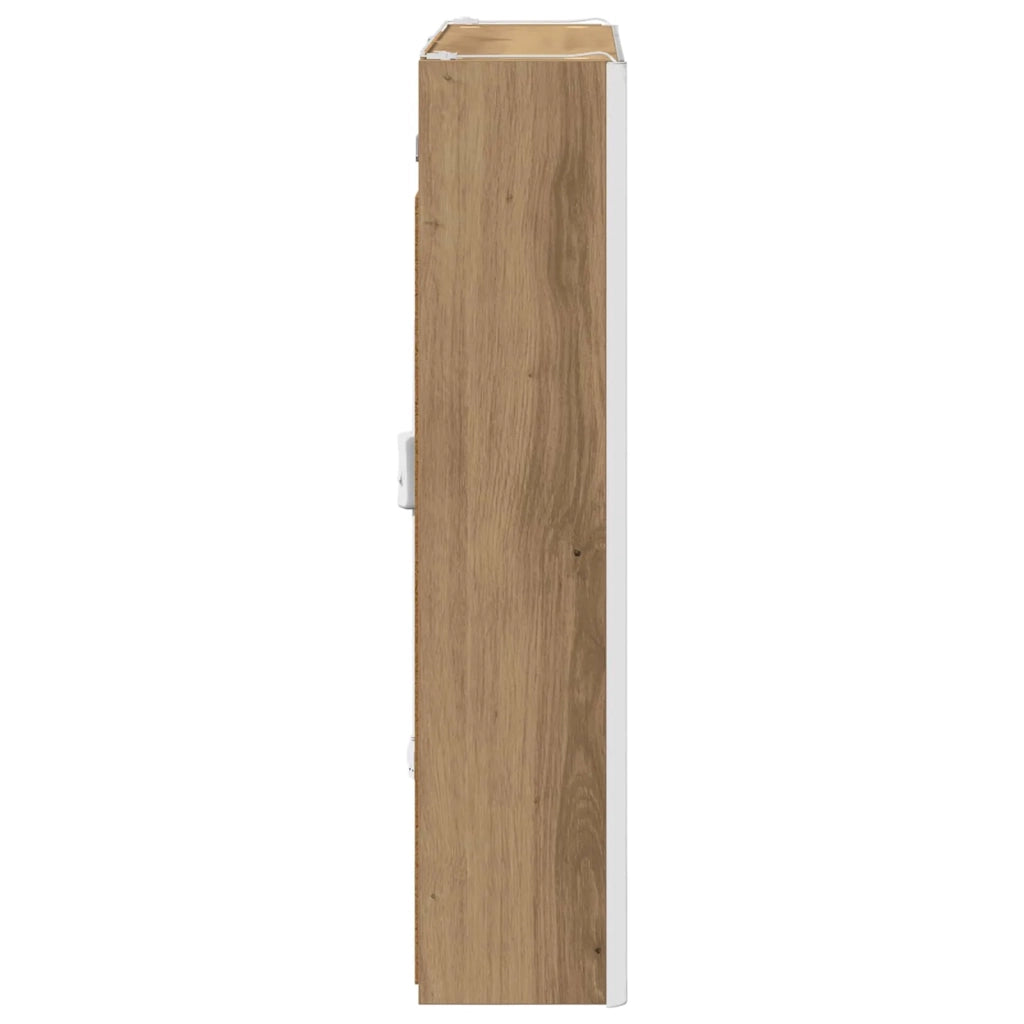Mobiletto per specchio da bagno Rovere Artigianale