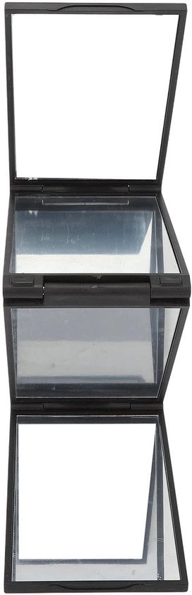 Specchio a 4 vie portatile pieghevole per trucco e styling capelli