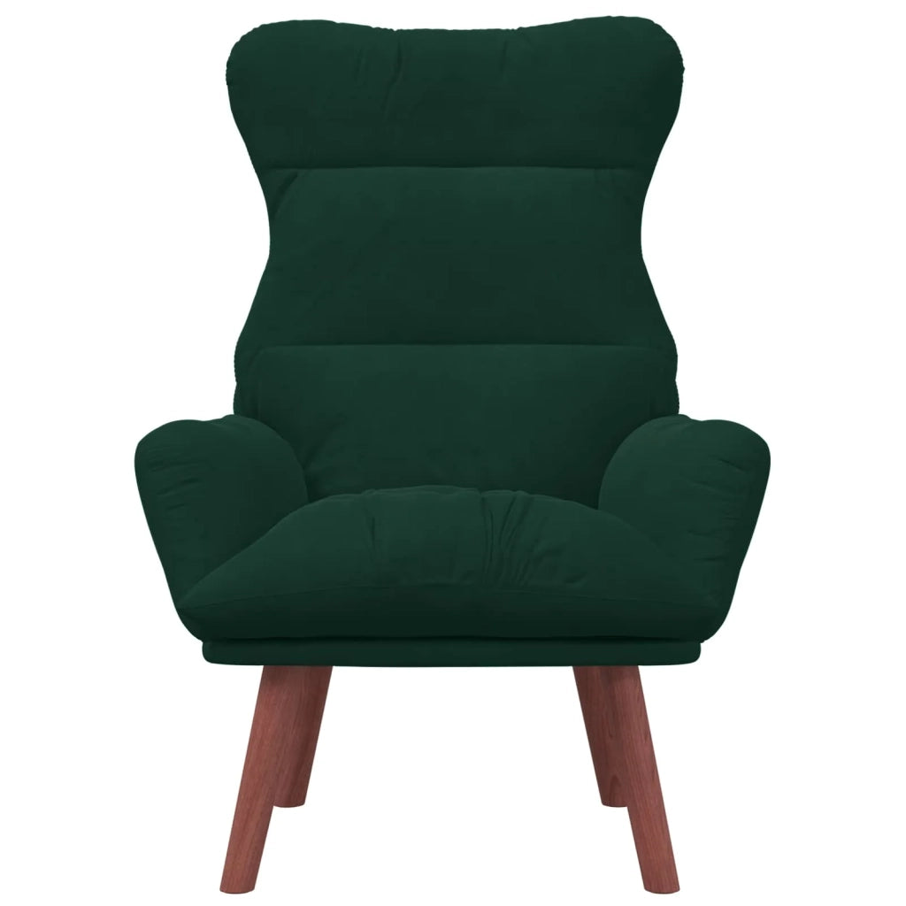 Divano Sedia-Poltrona Verde Scuro 69 x 74 x 93 cm Velluto 838344