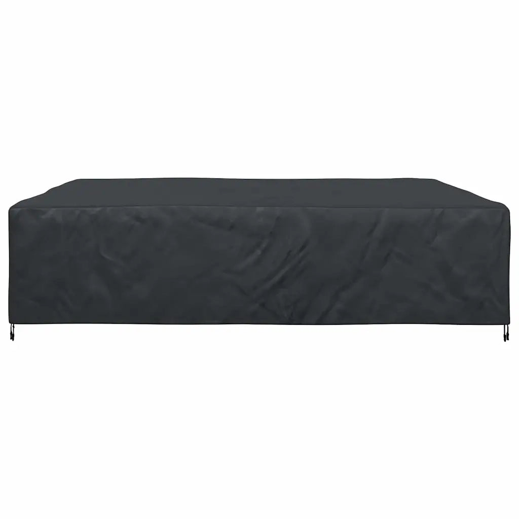 vidaXL Copertura per mobili da esterno Nero 300 x 300 x 70 cm 600D