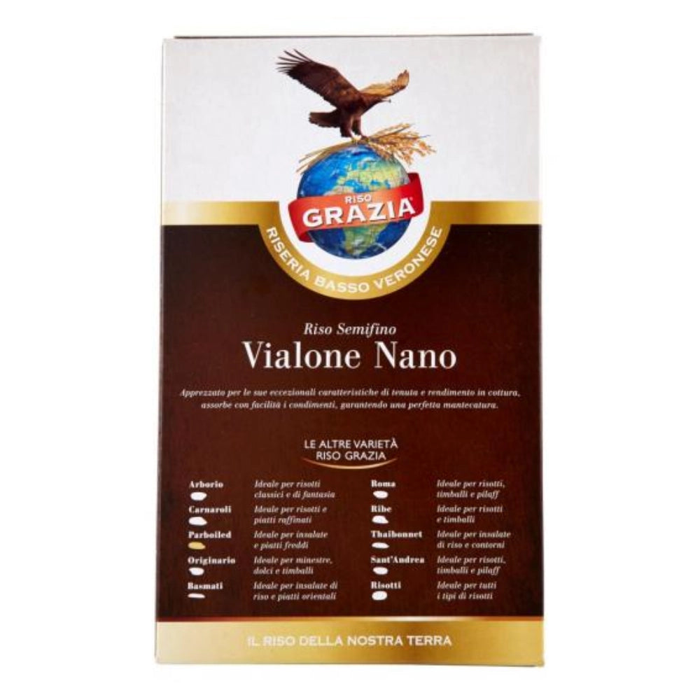 Riso grazia vialone nano delle terre venete 6 confezioni da 1 kg