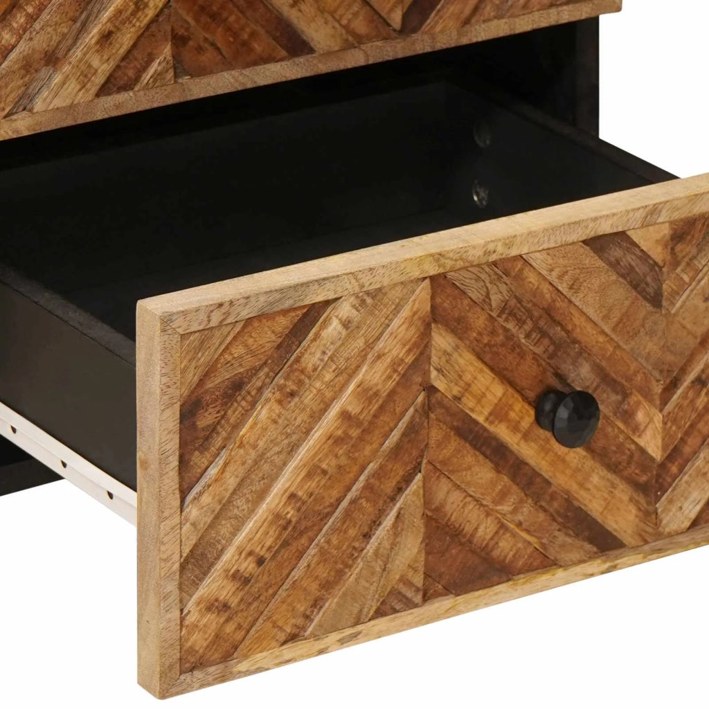 Comodino Marrone 40 x 33,5 x 46 cm Legno di mango massello 4018914