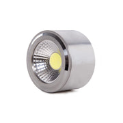 FARETTO LED TONDO 7W 6000K Ø69MM LUCE FREDDA INCASSO SOFFITTO CASA UFFICIO