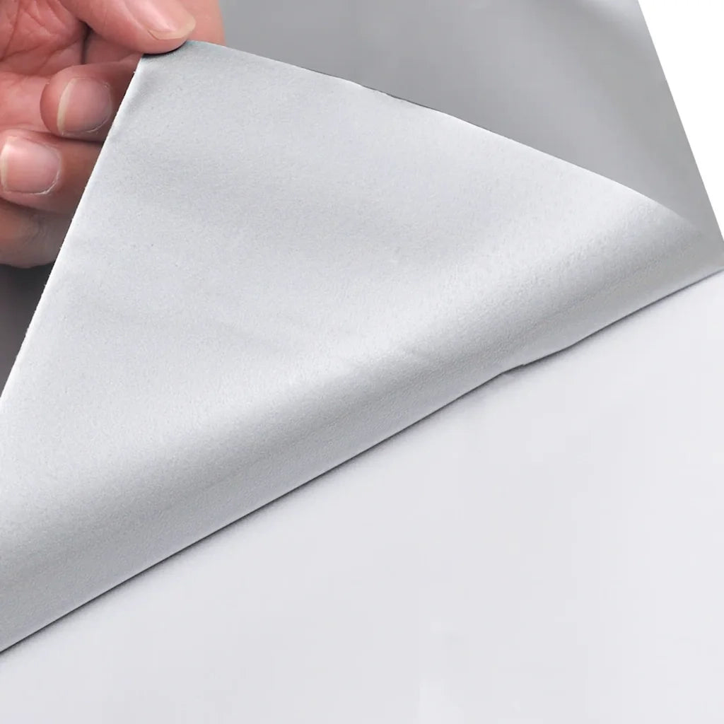 Pellicole per Auto 2 pz Argento Opaco 100x150cm + 50x150cm CFW5588955