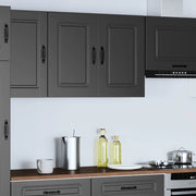 Pensile da Cucina Kalmar Nero in Legno Multistrato 853588