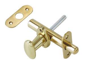 catenaccio a cremagliera con pomolo b.t.mm.80 ottone lucido cod:ferx.9518