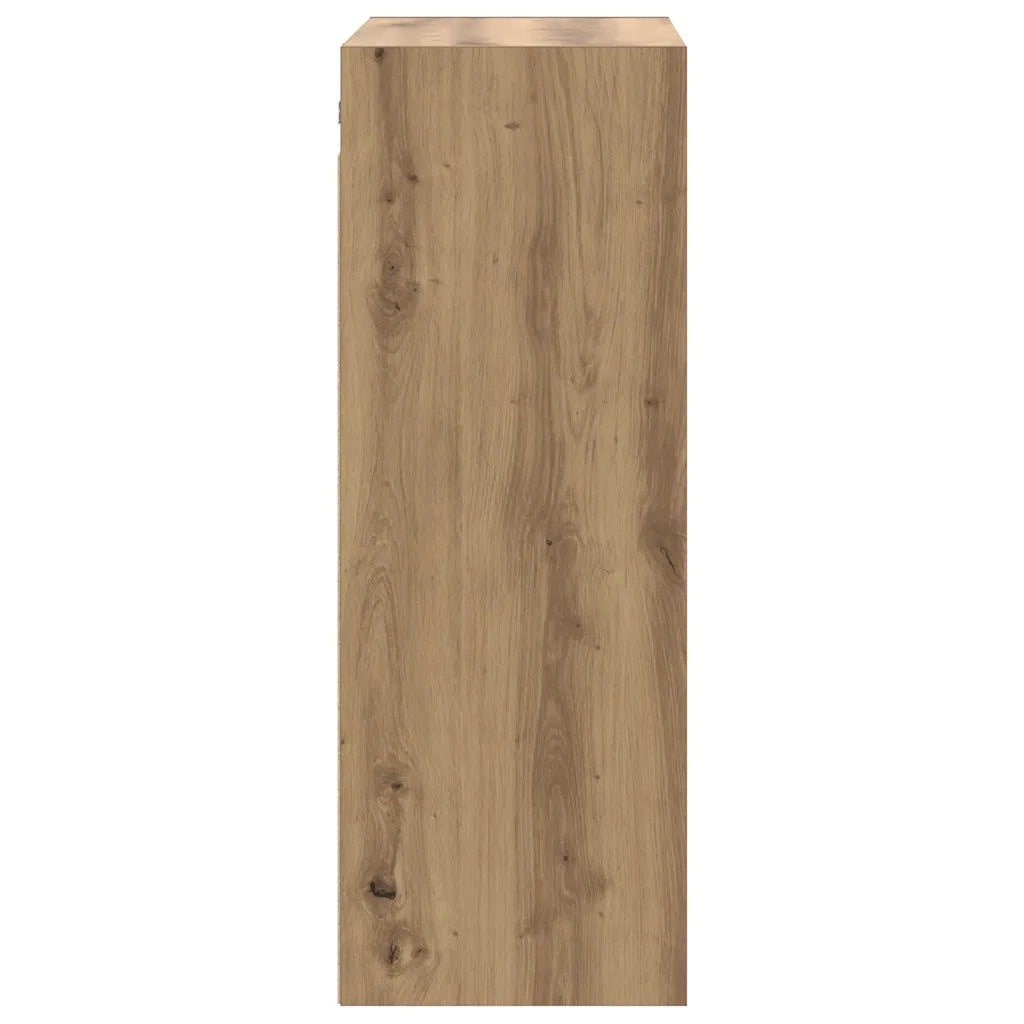 vidaXL Armadietto Pensile Rovere Artigianale 69,5x32,5x90 cm