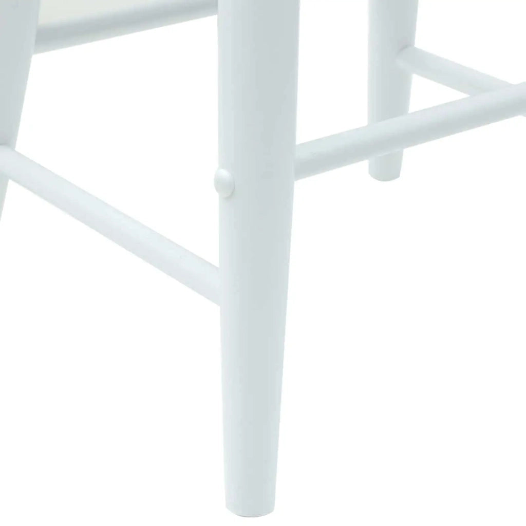 Sedie da pranzo 2 pcs Bianco 46 x 37 x 63 cm