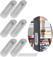 Maniglia di apertura automatica in acciaio inossidabile - 6 pezzi - Maniglia integrata - Anticorrosiva - Progettata per un design sottile - Installazione facile - Dimensioni 120x40mm - Maniglia di apertura