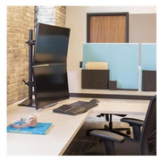 Ds100 dual-monitor desk stand, vert - 33-091-200